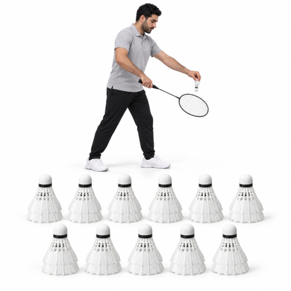 طقم ريشة بلاستيك Racket Shuttlecock Set
