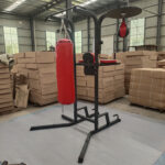 قاعدة شوال ملاكمة مع بول اب ونجاصة الأصلية Original Boxing Bag Stand with Pull-Up Bar and Speed Bag