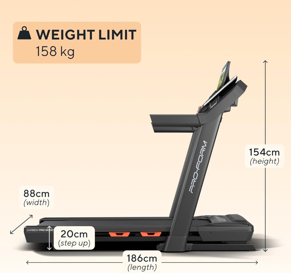 PFTL16925 ProForm 2025 Carbon Pro 9000
