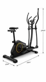Cross Trainer with Seated Exercise Bike - Image 3