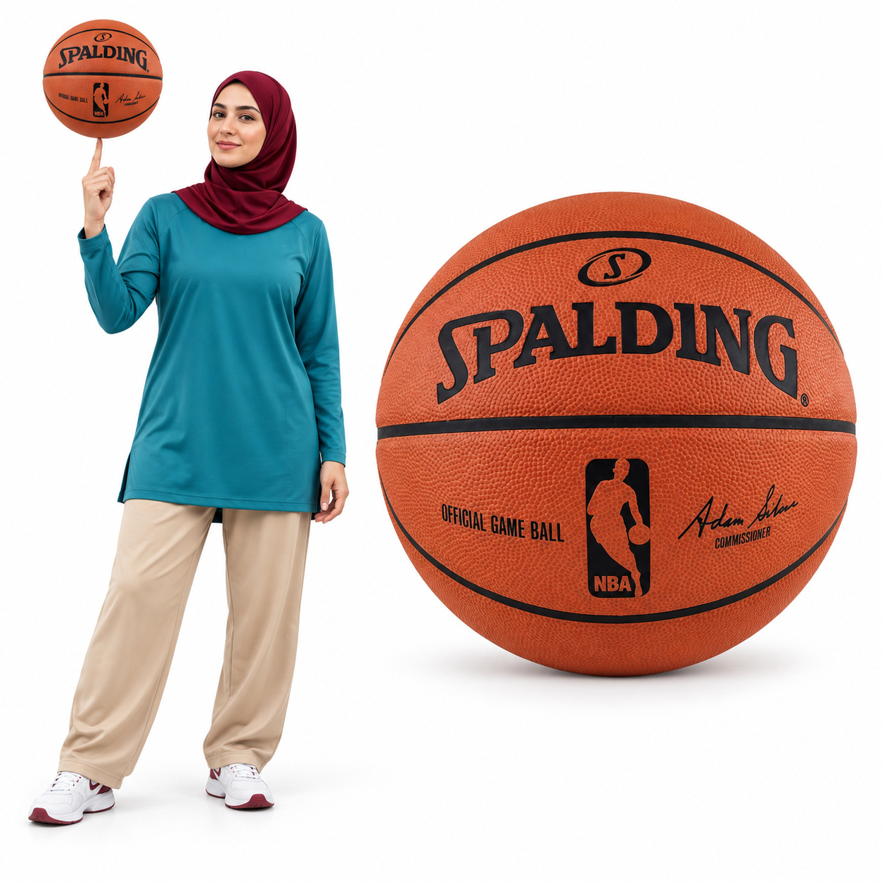 Original Spalding Basketball كرة سلة سبيلدنج أصلي Original Spalding Basketball