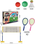 2-in-1 Volleyball and Badminton Set