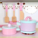 مطبخ ألعاب خشبي للأطفال