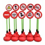 مجموعة إشارات مرور تعليمية للأطفال