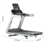 ⁦Commercial Life Fitness Treadmill⁩ - الصورة ⁦3⁩