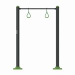 جهاز العقلة مع حلقات خارجية