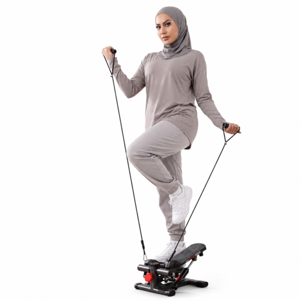 ستيبر مع حبال مقاومة