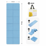 ⁦فرشة يوغا قابلة للطي مع حقيبة⁩ - الصورة ⁦5⁩