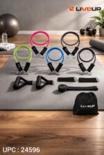 طقم حبال مقاومة 11 قطعة LIVE UP