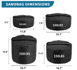 حقيبة وزن رمل فارغة LIVE UP