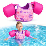 Kids' Swim Vest and Arm Floats Set فزت مع طواشات أطفال