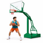 ستاند سلة قانوني متحرك Regulation Portable Basketball Stand