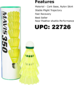 Yonex Mavis 350 Badminton Shuttlecock ريشة Yonex Mavis 350