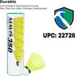 Yonex Mavis 350 Badminton Shuttlecock ريشة Yonex Mavis 350