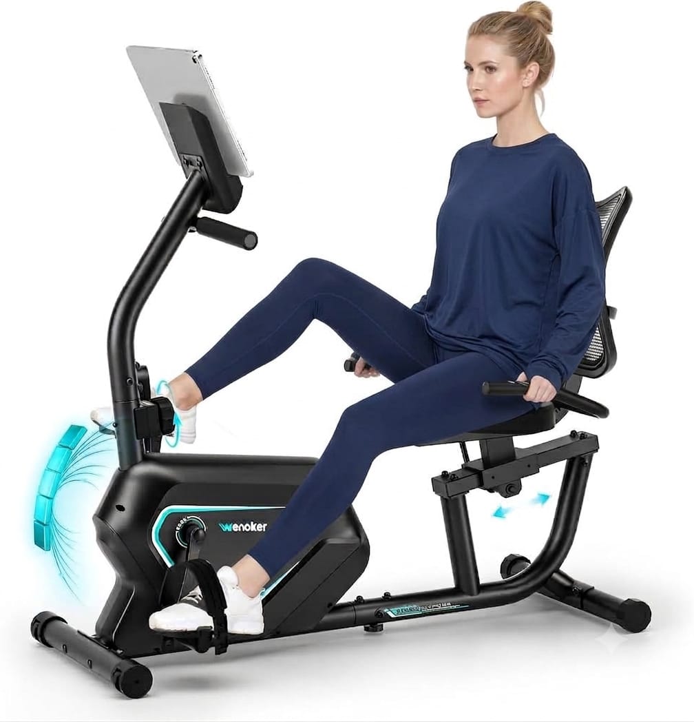 Recumbent Exercise Bike – دراجة تمرين ثابتة بمقعد ظهر Recumbent Exercise Bike – دراجة تمرين ثابتة بمقعد ظهر