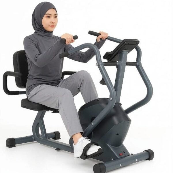 بسكليت مقعد ظهر مع مقابض لتمارين العلوية و السفلية